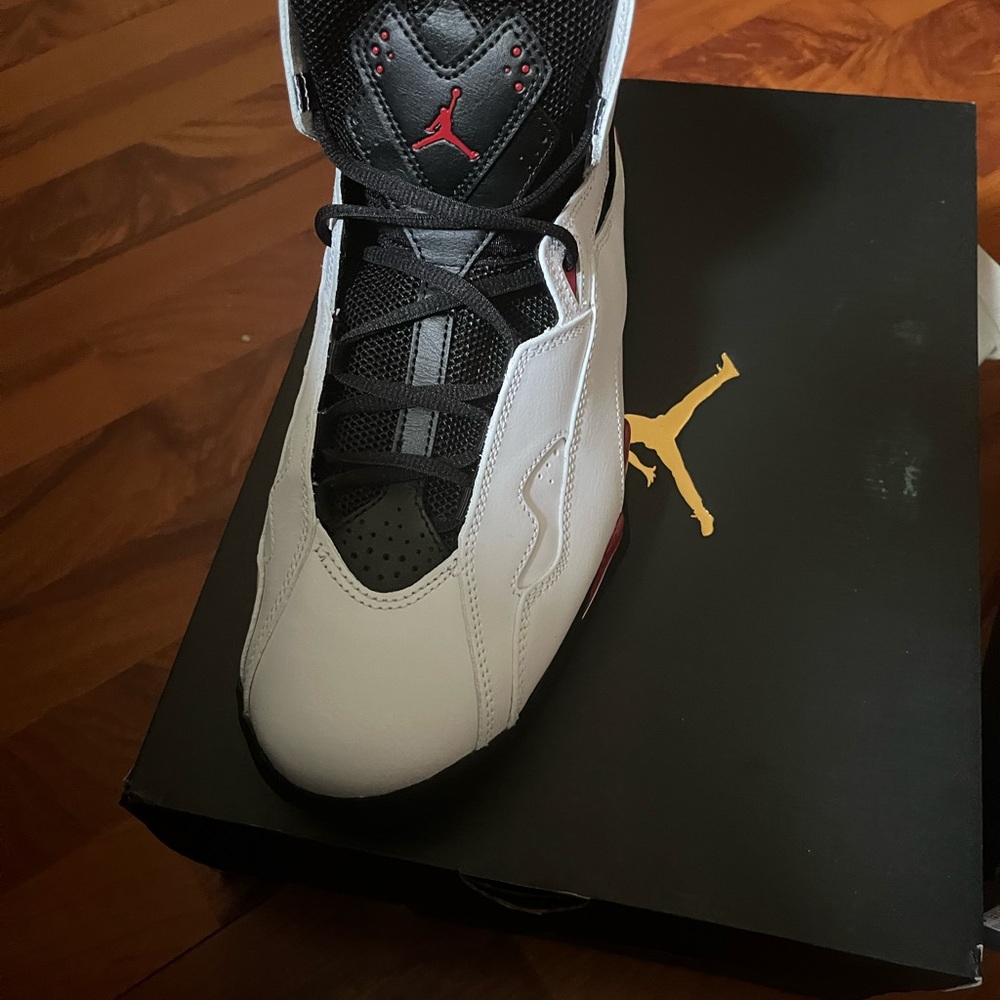 Jordan Black and Red Sneakers